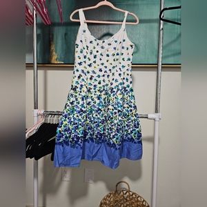 Beautiful dress with flowers